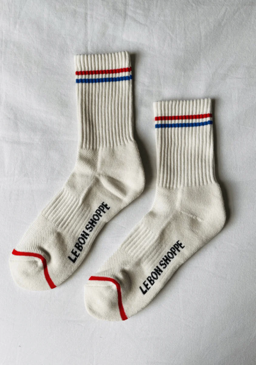 Chaussettes Boyfriend Le Bon Shoppe Milk