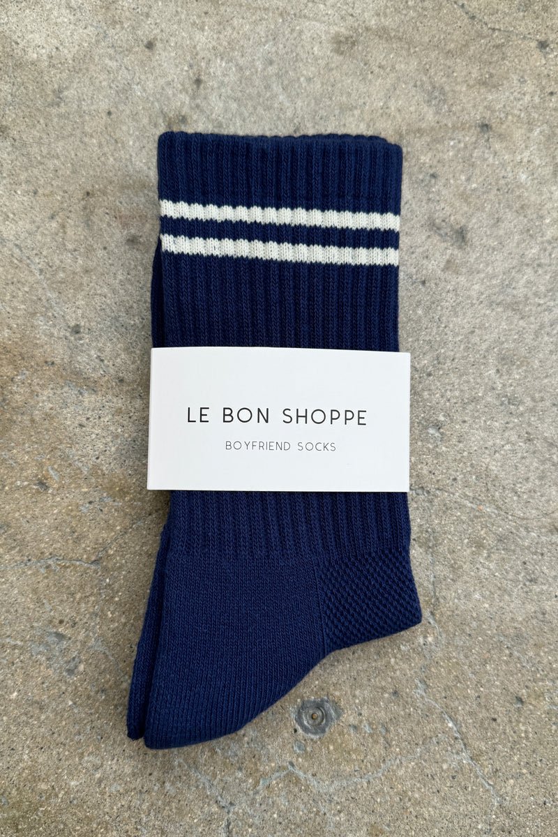 Chaussettes Boyfriend  Le Bon Shoppe Navy - Image 3
