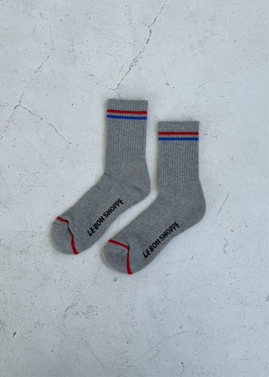 Chaussettes Boyfriend Le Bon Shoppe True Grey