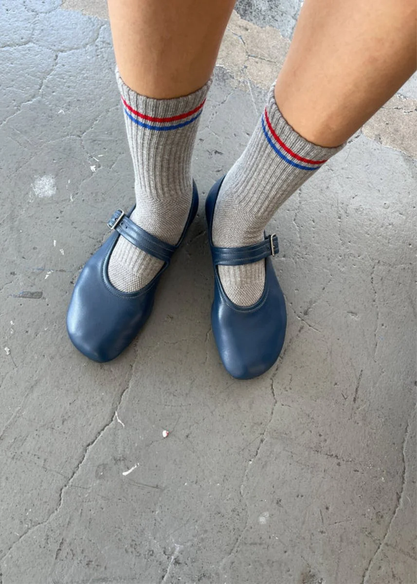 Chaussettes Boyfriend Le Bon Shoppe True Grey - Image 2