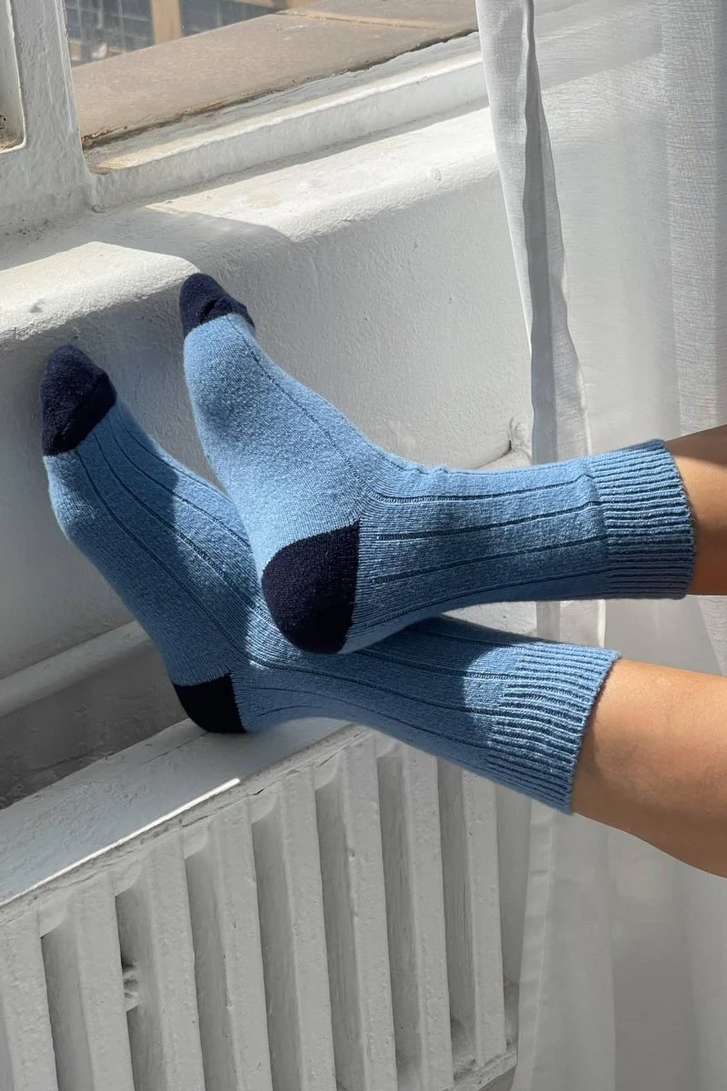 Chaussettes Classique Cachemire Le Bon Shoppe Bluebell