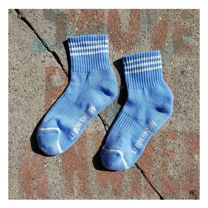 Chaussettes Girlfriend Le Bon Shoppe Parisian Blue - Image 2