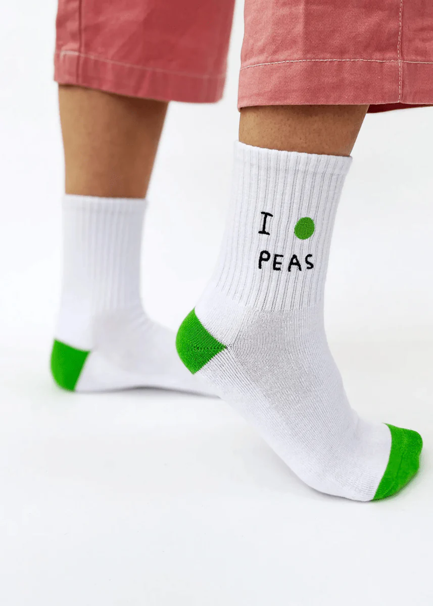 Chaussettes I Pea Peas D.Shrigley - Image 3