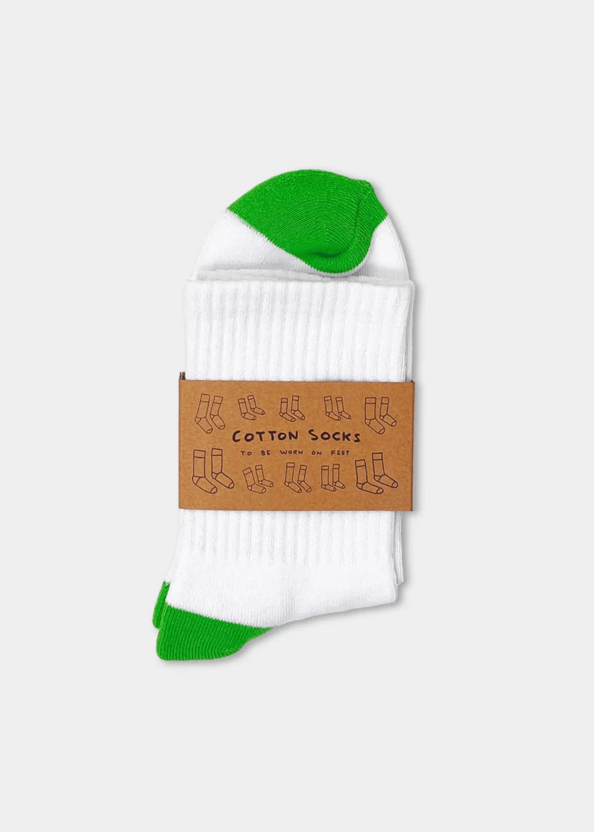 Chaussettes I Pea Peas D.Shrigley - Image 4