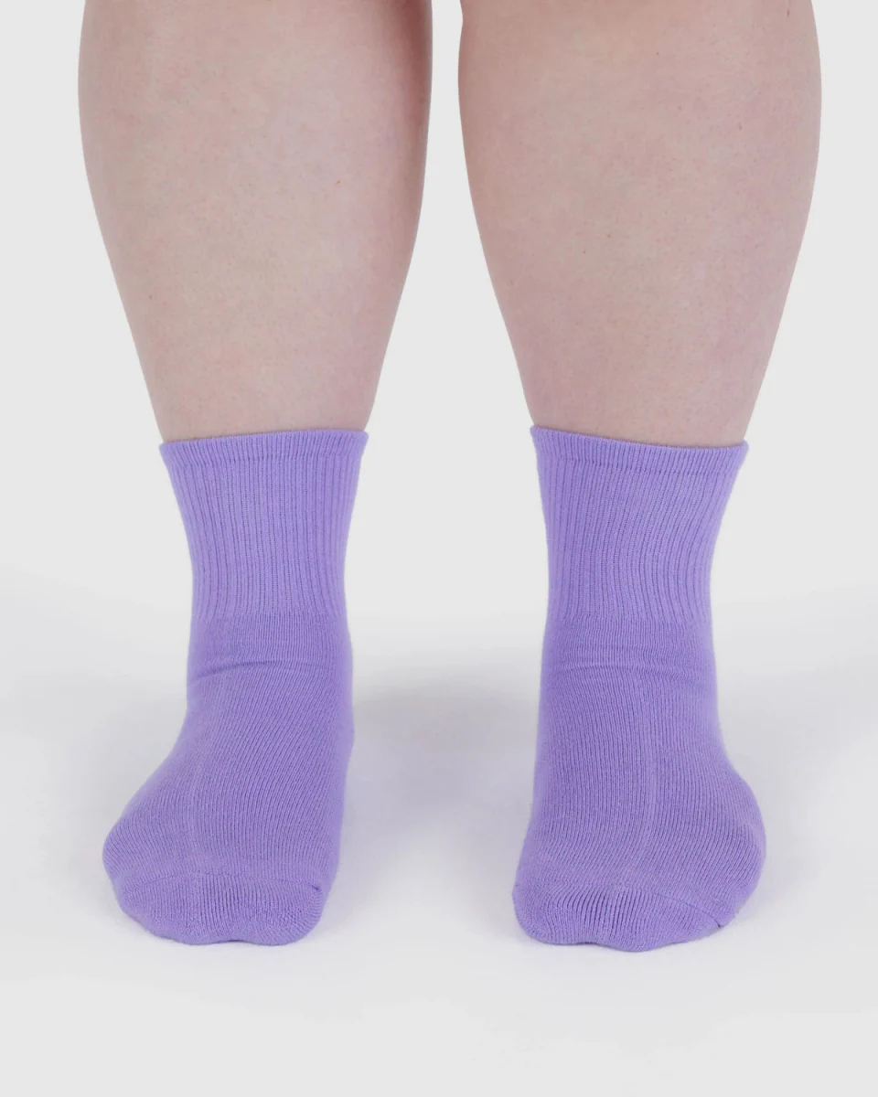 Chaussettes Ribbed Baggu Wisteria - Image 2