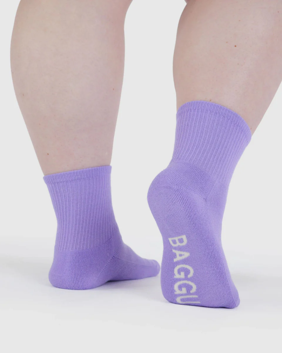 Chaussettes Ribbed Baggu Wisteria - Image 3