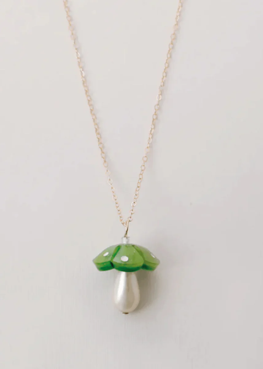 Collier Champignon Wolf & Moon - Vente finale aucun retour ou échange - Image 5