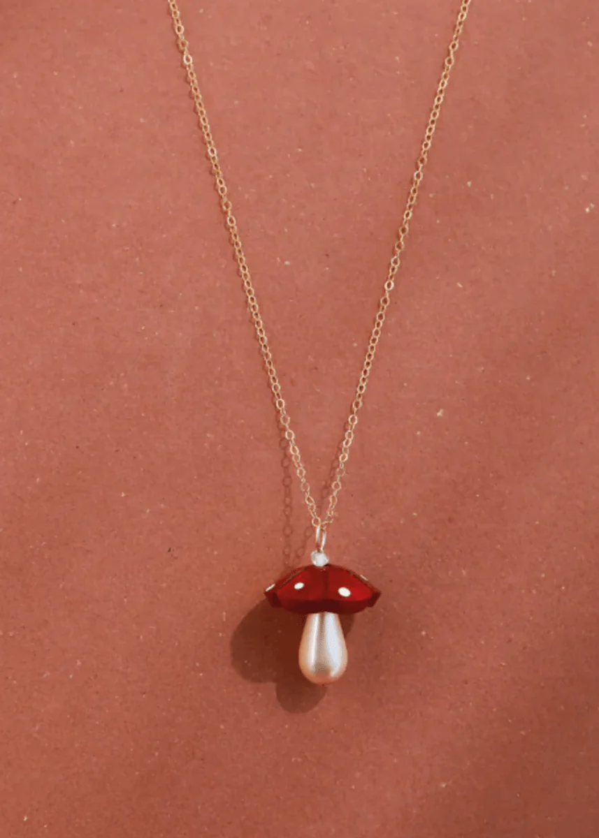 Collier Champignon Wolf & Moon - Vente finale aucun retour ou échange - Image 6