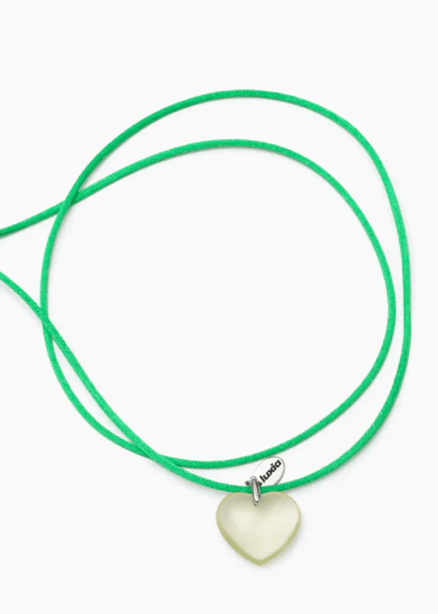 Collier Coeur Quartz Citron Luxia - Image 3