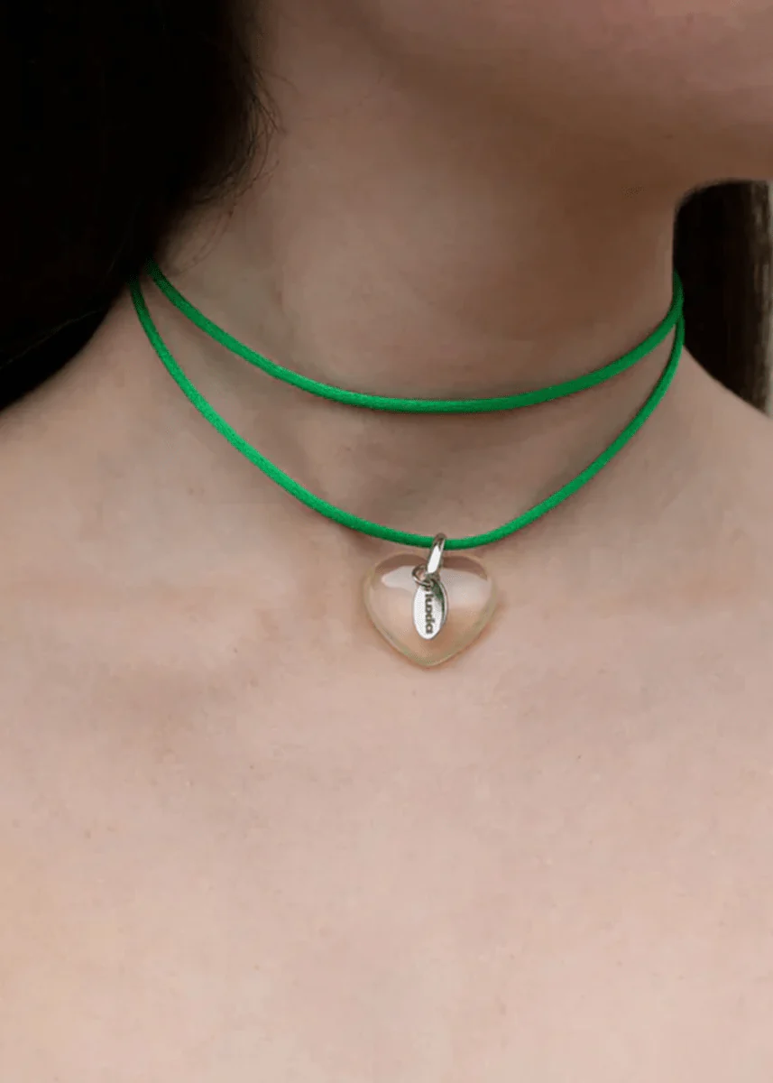 Collier Coeur Quartz Citron Luxia - Image 4