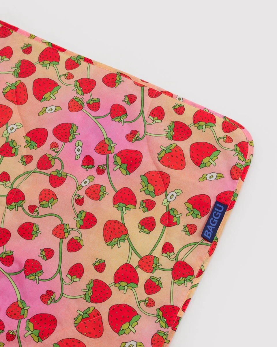 Couverture Pique-Nique Puffy Baggu Strawberry Blossom - Image 3
