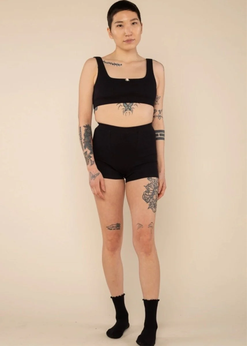 Culotte Boyshort  NLT Noir SOLDE - Vente Finale