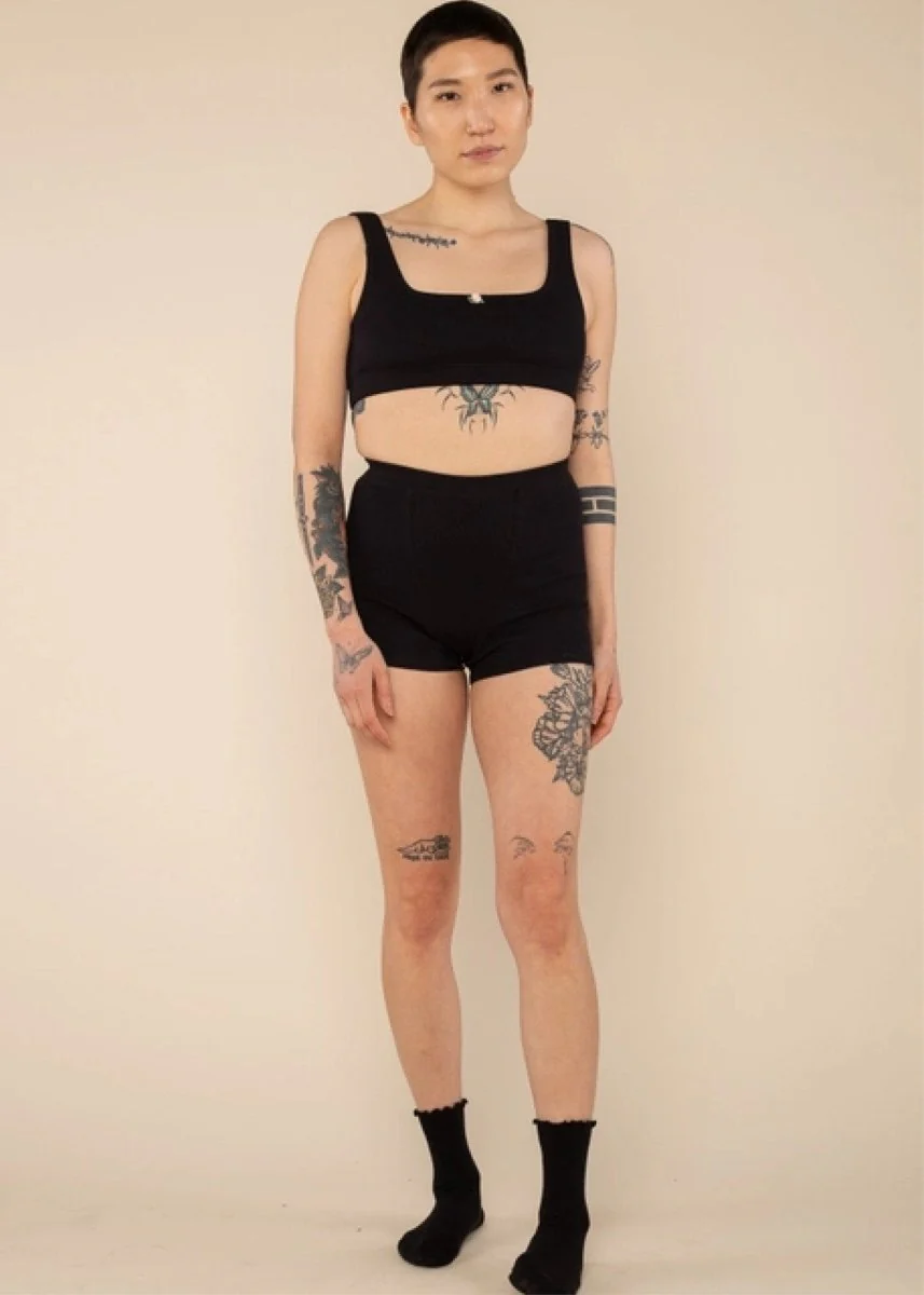 Culotte Boyshort  NLT Noir SOLDE - Vente Finale - Image 4
