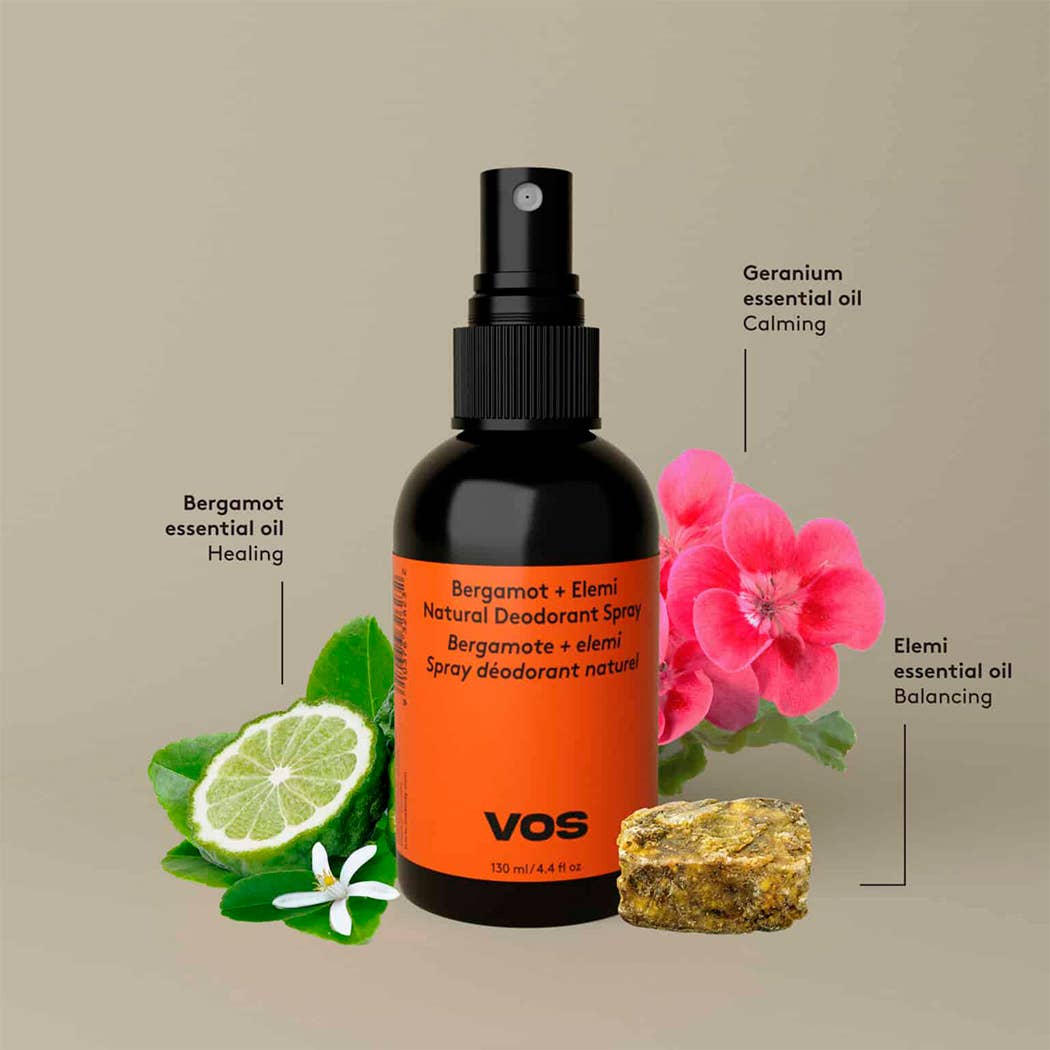Déodorant en Spray Bergamote et Elemi VOS BODY - Image 2