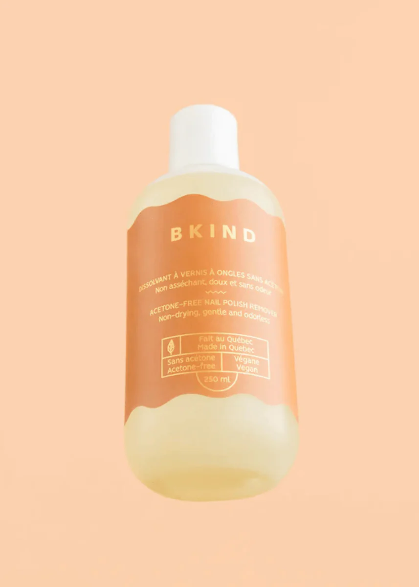 Dissolvant à Vernis à Ongle sans Acétone Bkind