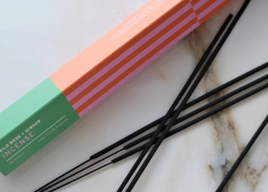Encens Rose Sauvage et Gingembre Botanica