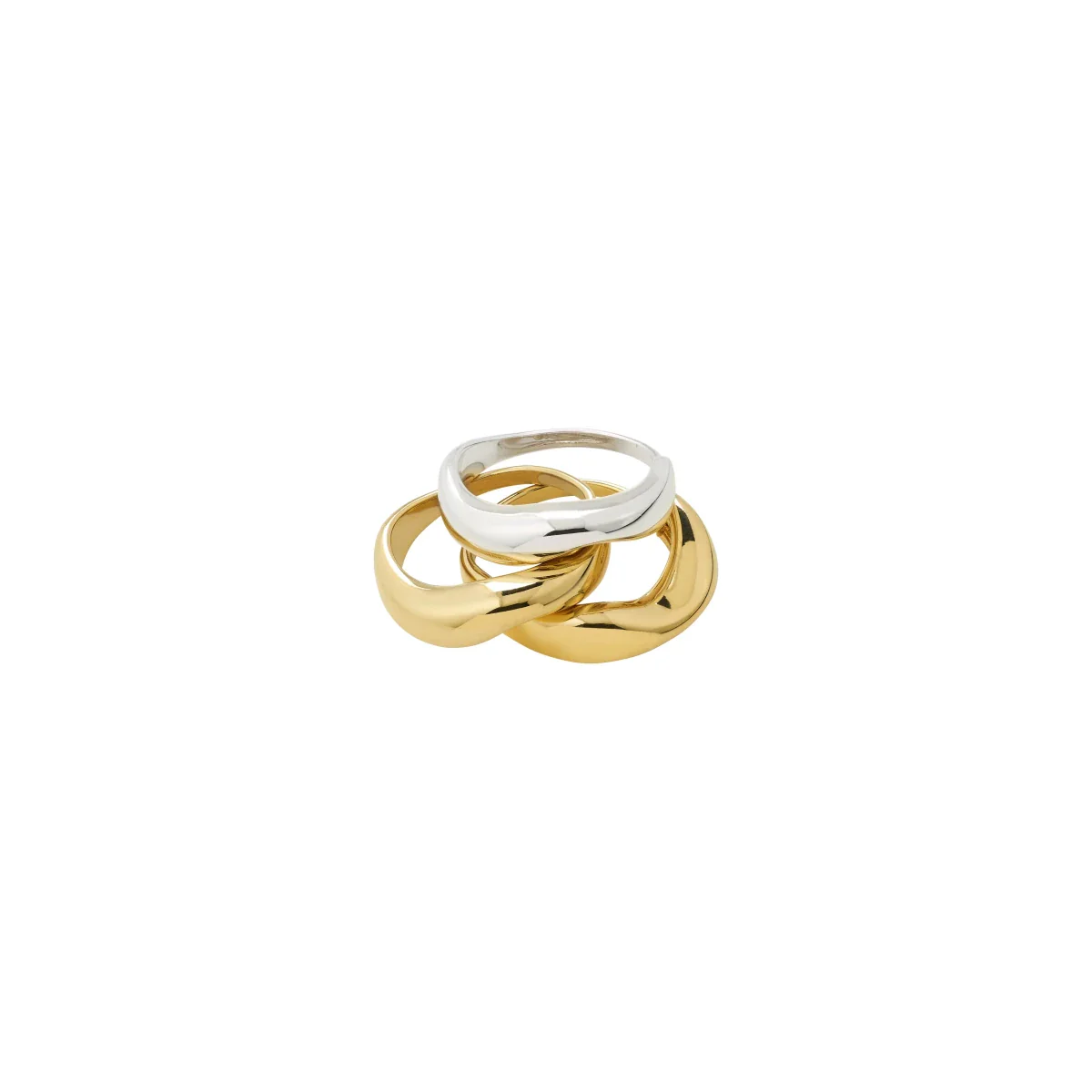 Ensemble de 3 Bagues Nova Pilgrim (Or ou Argent)