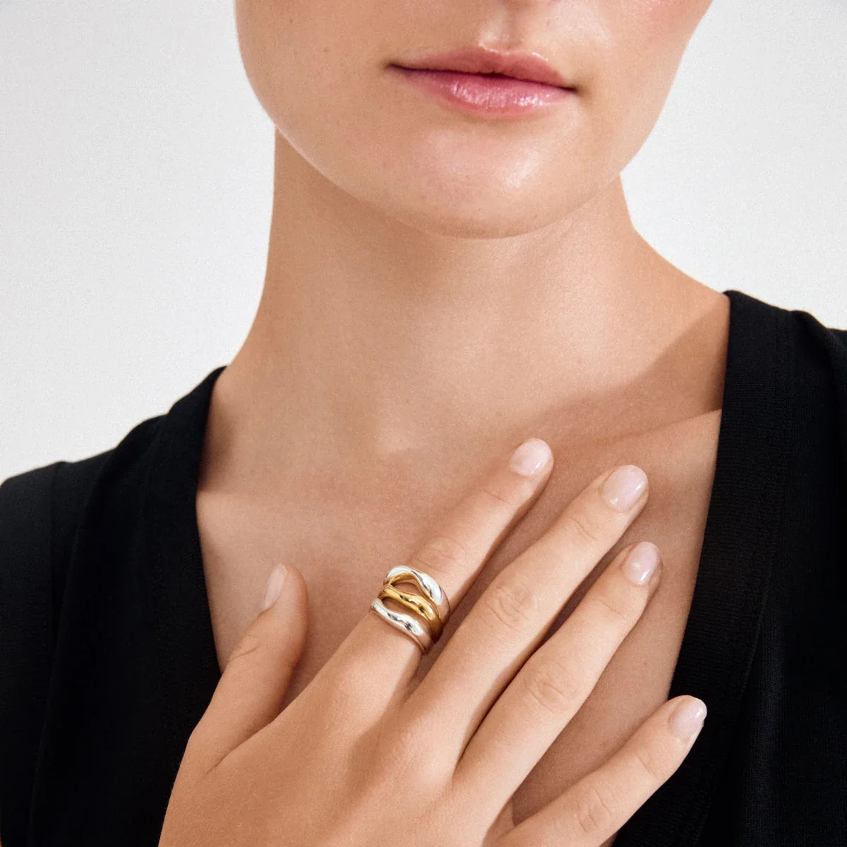 Ensemble de 3 Bagues Nova Pilgrim (Or ou Argent) - Image 3
