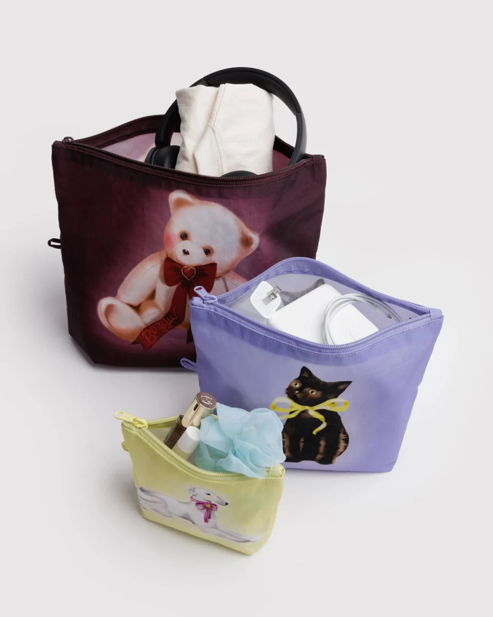 Ensemble de 3 Pochettes Go Baggu Fancy Animals - Image 2