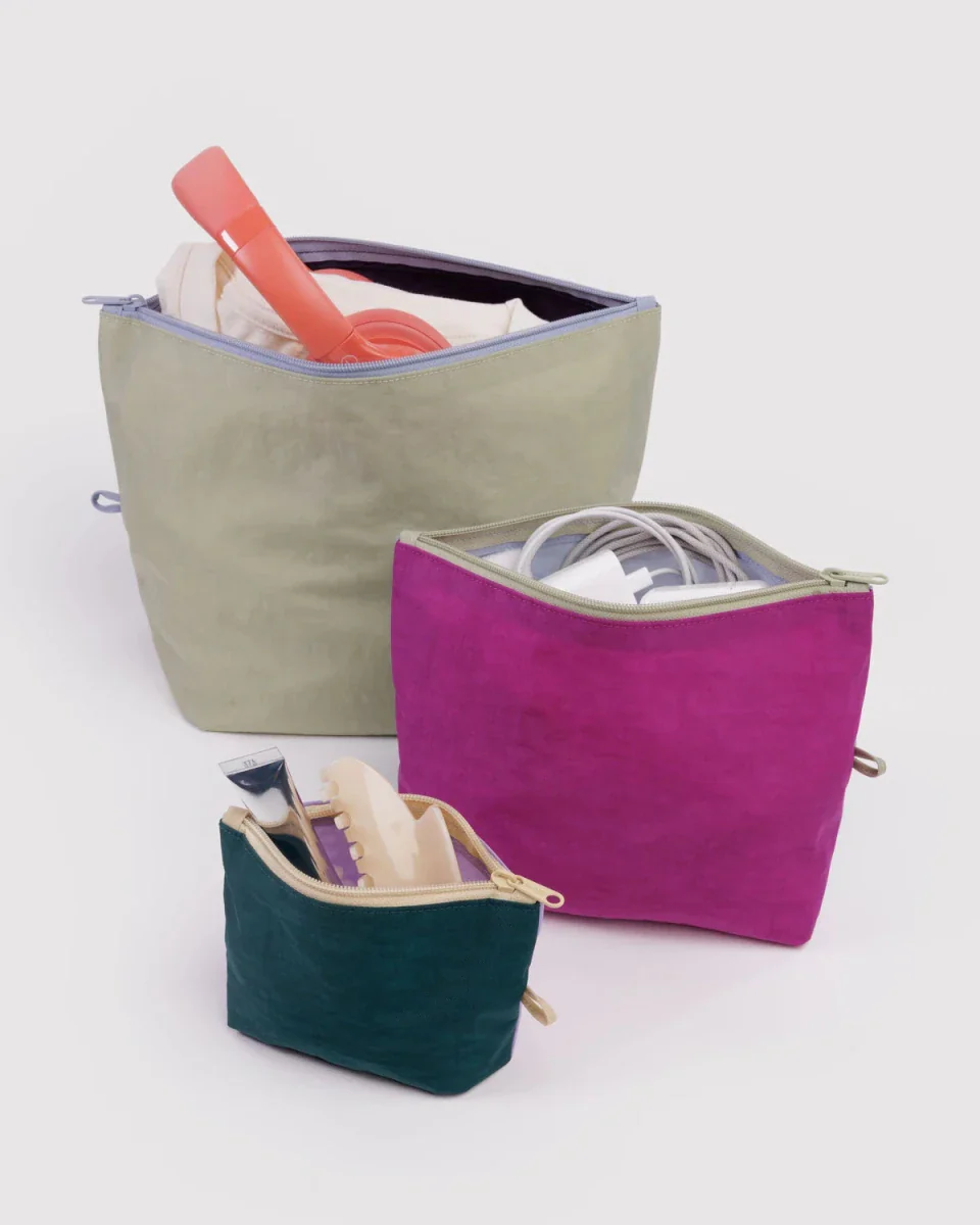Ensemble de 3 Pochettes Go Baggu Lagoon Mix - Image 2