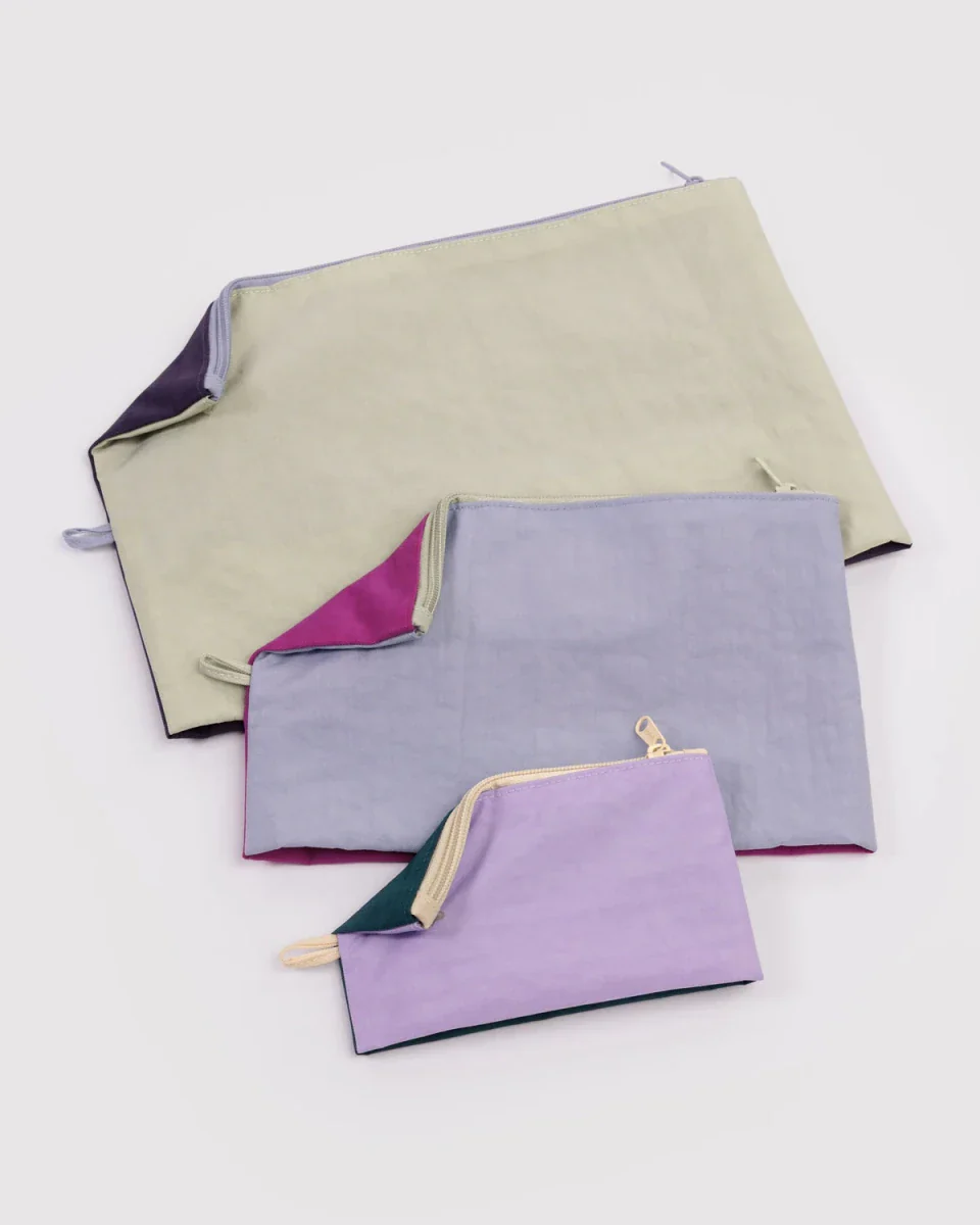 Ensemble de 3 Pochettes Go Baggu Lagoon Mix - Image 3