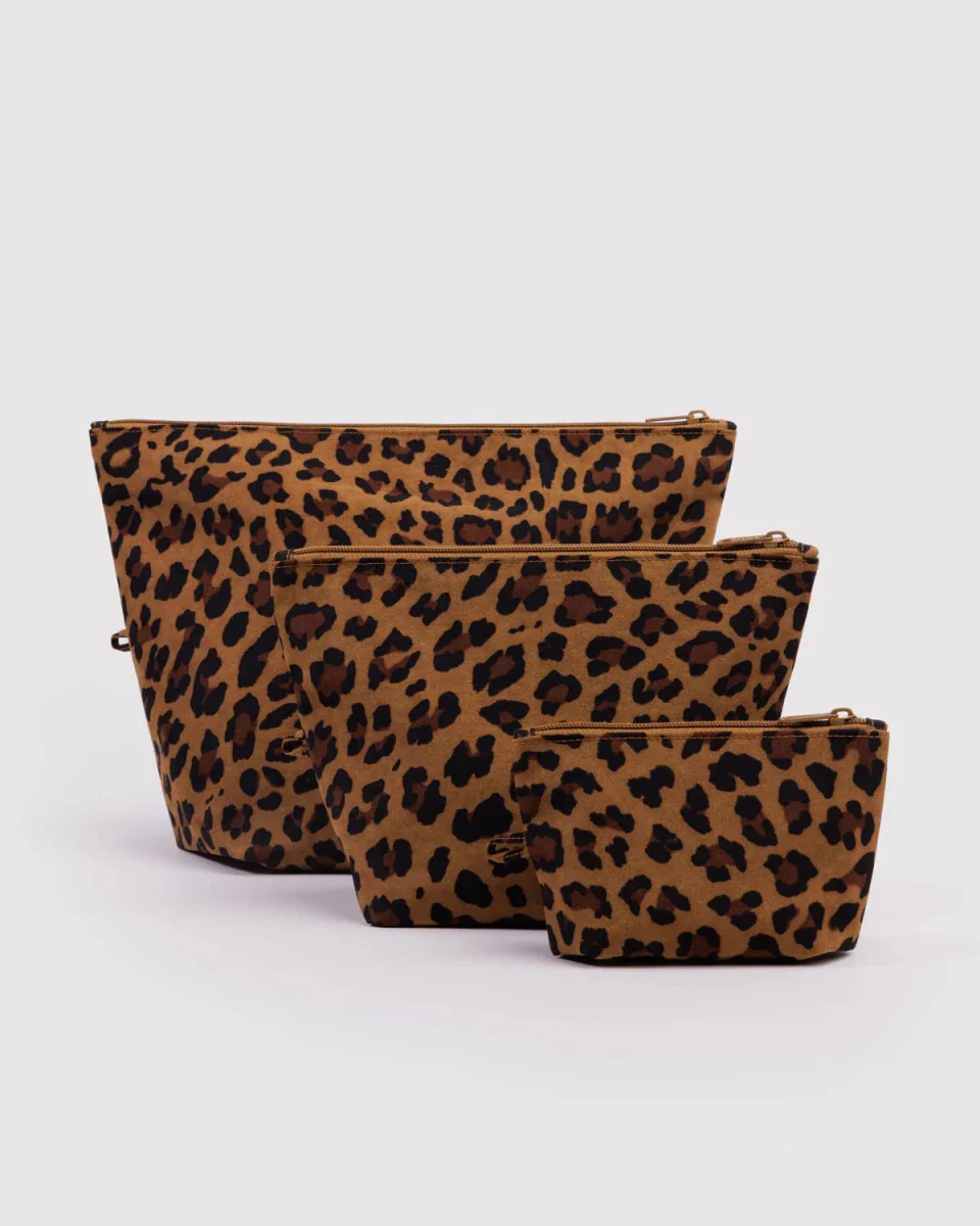 Ensemble de 3 Pochettes Go Baggu Léopard - Image 3