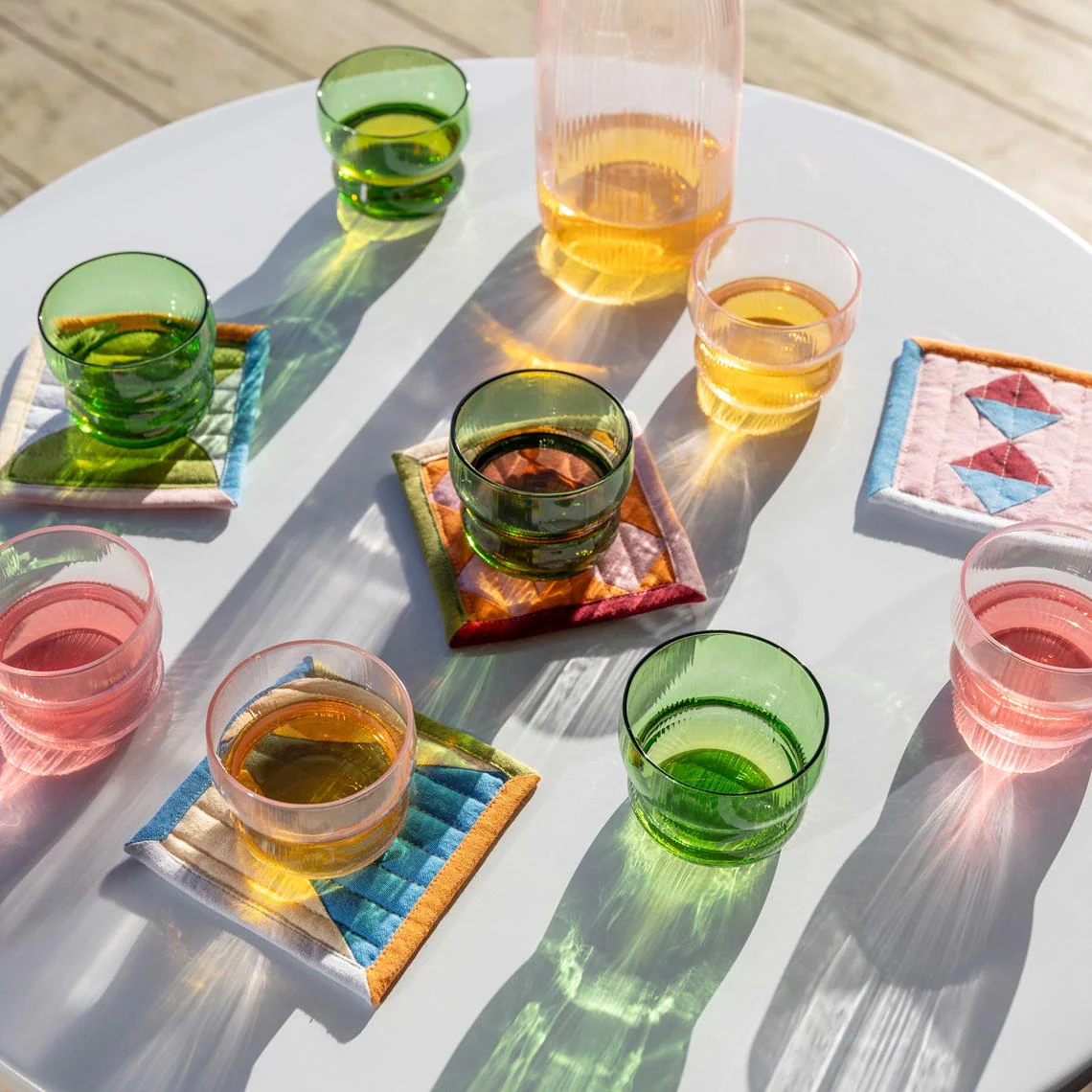 Ensemble de 4 Sous-Verres Quilt &Klevering - Image 4