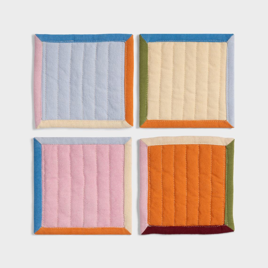 Ensemble de 4 Sous-Verres Quilt &Klevering - Image 6
