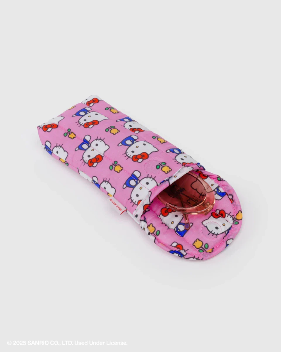 Étui à Lunettes Baggu Hello Kitty Pink