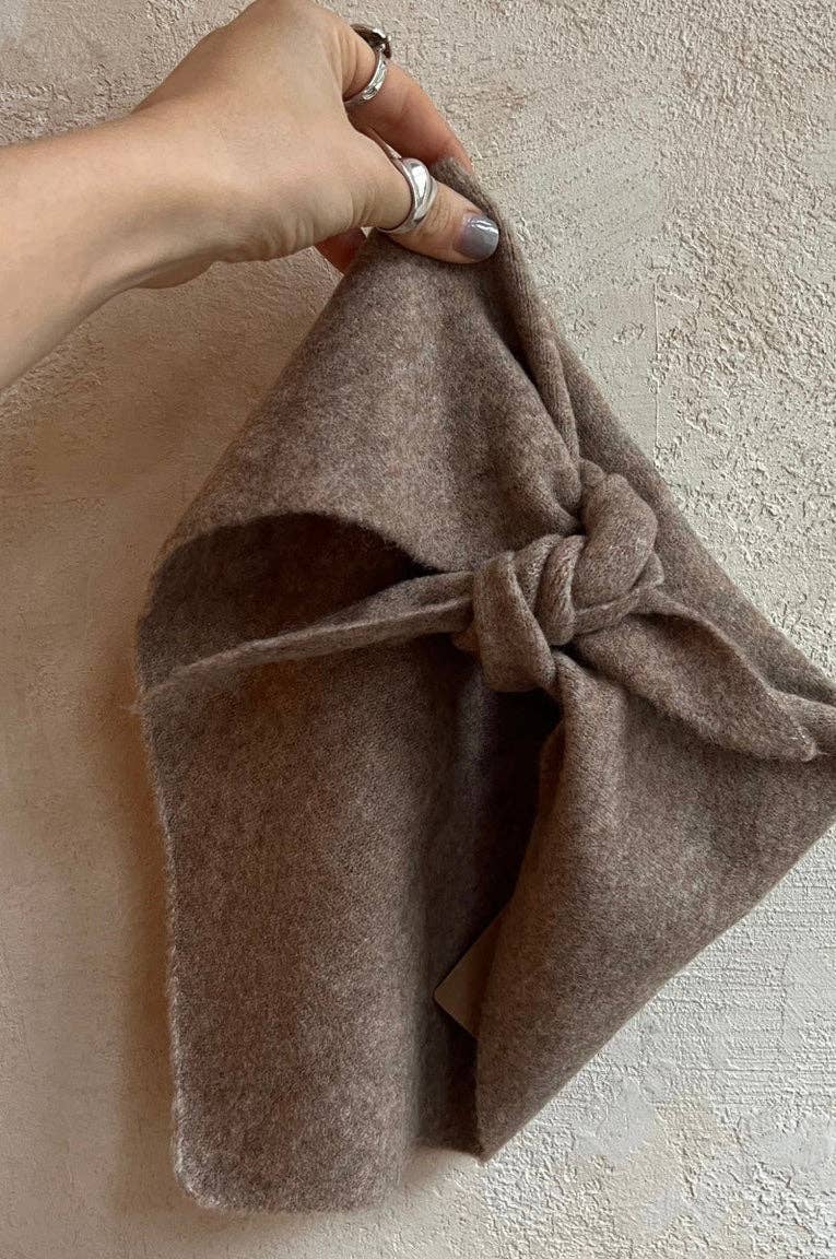 Foulard Triangulaire avec Laine Billy Bamboo - Image 12