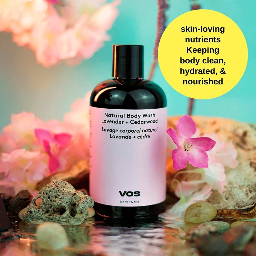 Gel Douche Relaxant Lavande et Cèdre VOS BODY - Image 3
