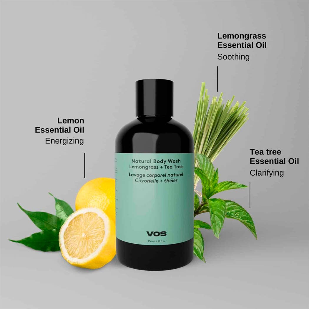 Gel Douche Uplift Citronnelle et Théier VOS BODY - Image 2