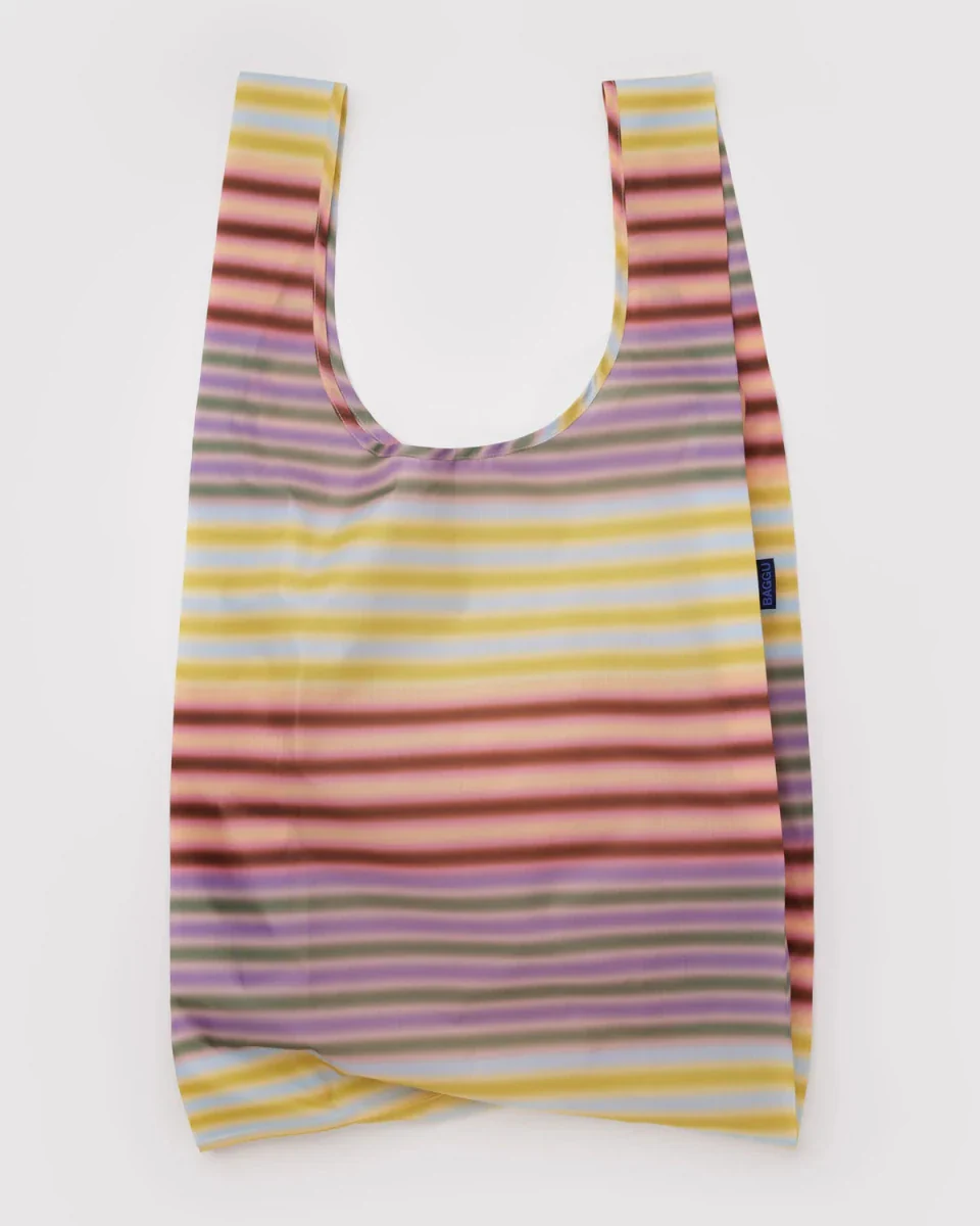 Grand Sac Réutilisable Baggu Gradient Stripe Multi