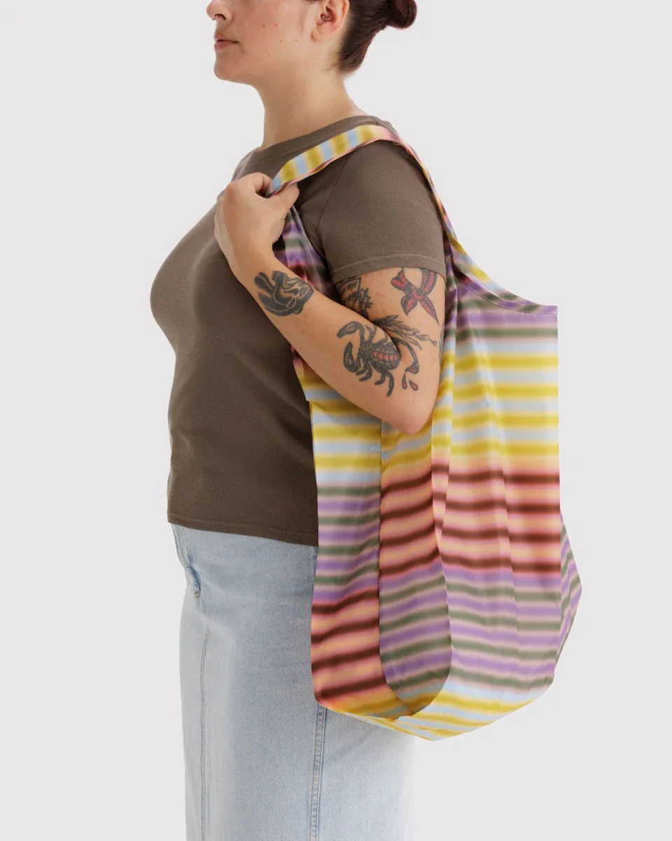 Grand Sac Réutilisable Baggu Gradient Stripe Multi - Image 2
