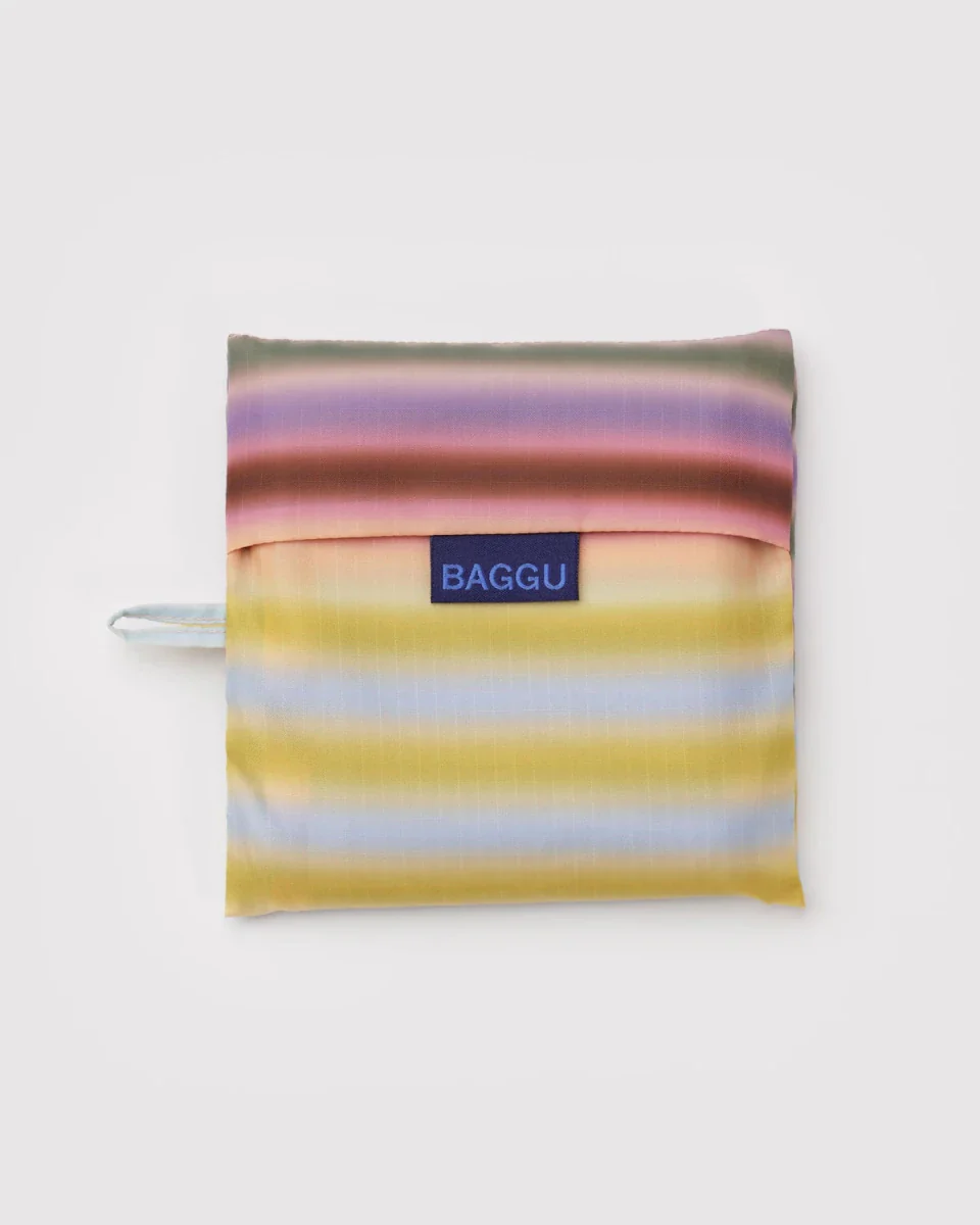 Grand Sac Réutilisable Baggu Gradient Stripe Multi - Image 3