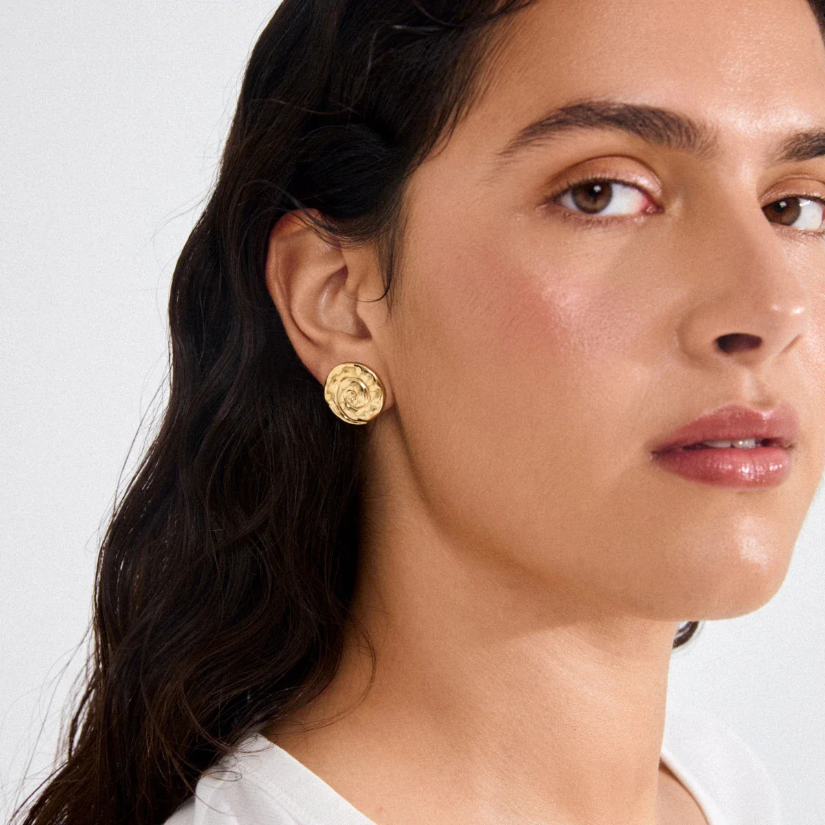 Grandes Boucles d'oreilles Haze Pilgrim (Or ou Argent)