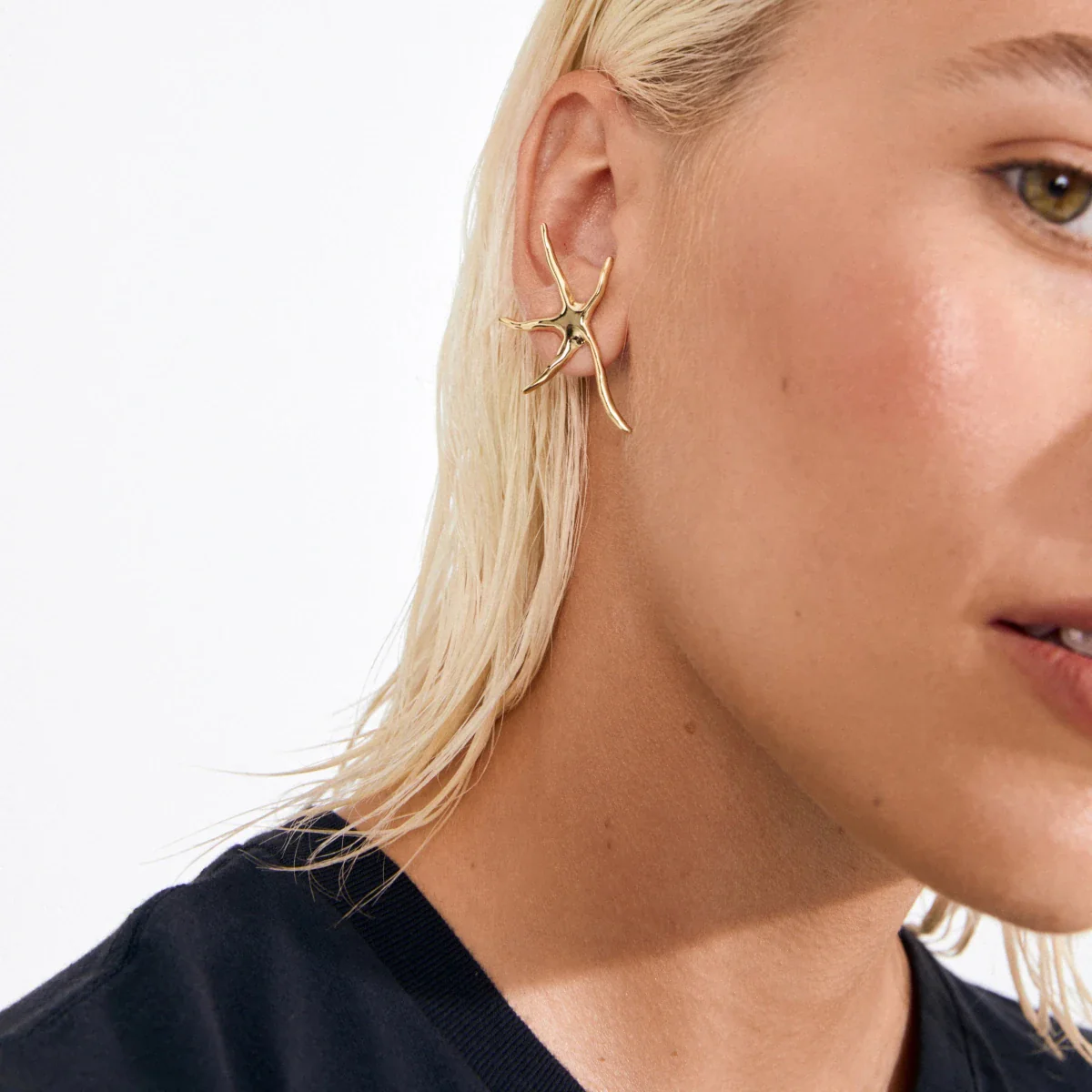 Grandes Boucles d'oreilles Prism Pilgrim (Or ou Argent)