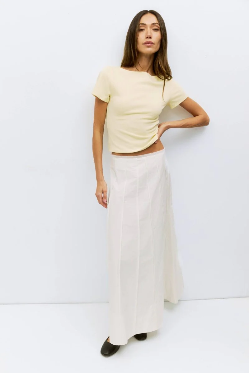 Haut Breanna Jaune Beurre All Row - Image 4