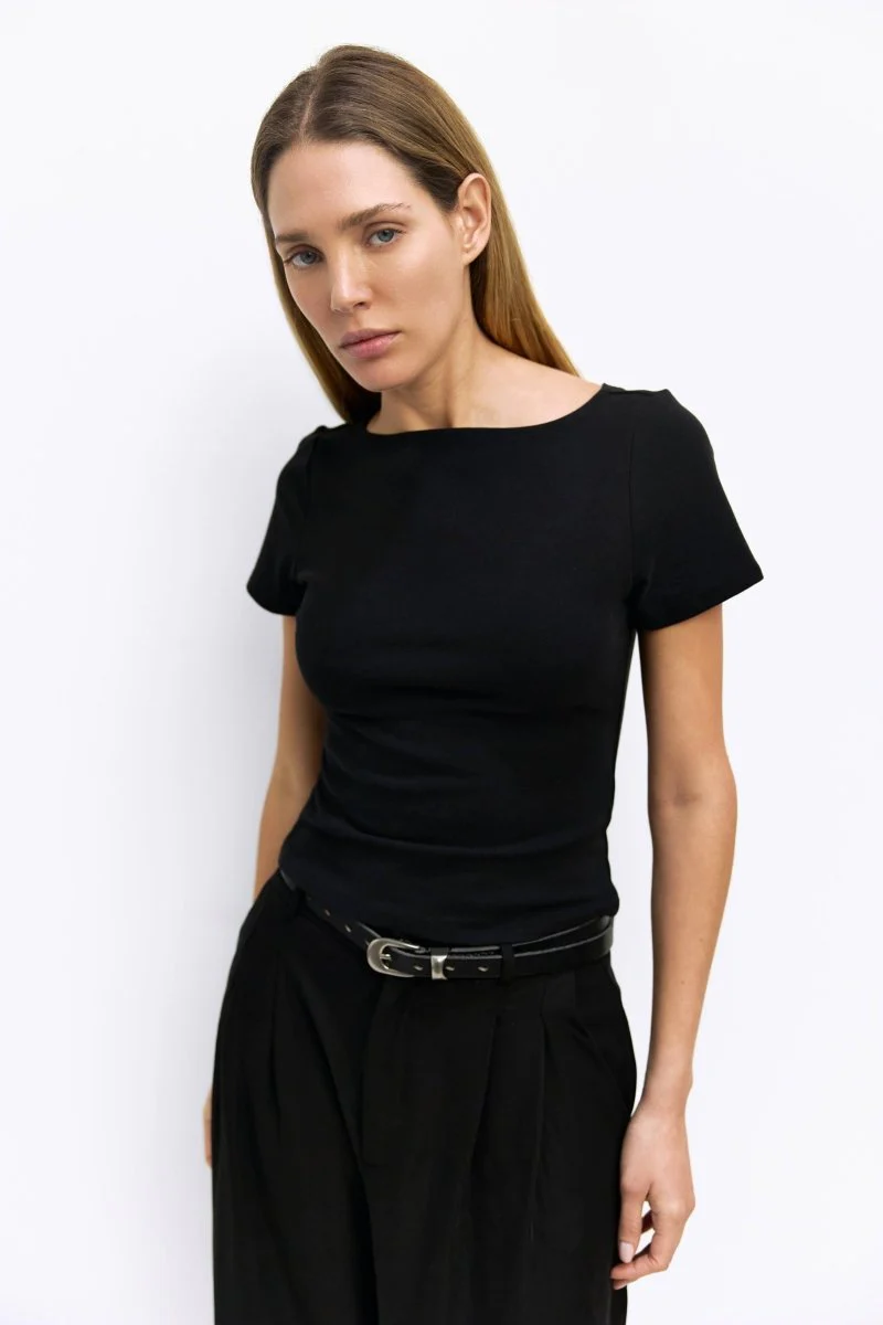 Haut Breanna Noir All Row - Image 3