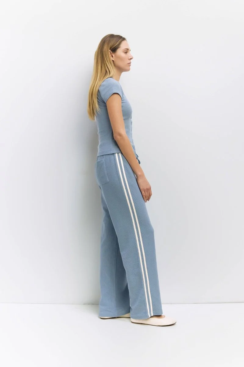 Haut Enzo Bleu Clair All Row - Image 6