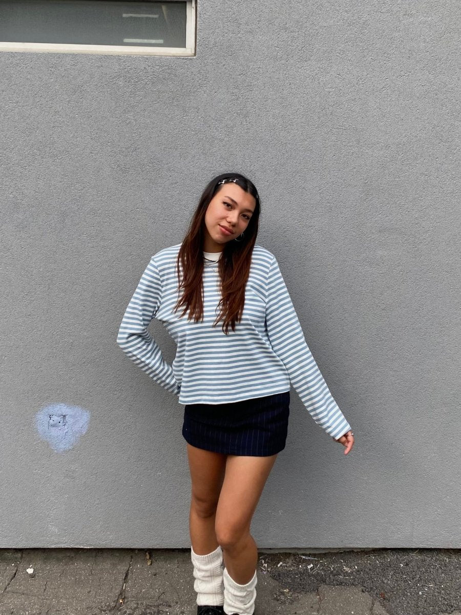 Haut Kathleen Mod Ref Bleu et Blanc - Image 2