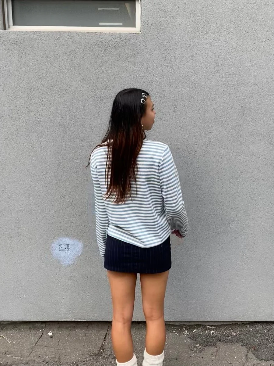 Haut Kathleen Mod Ref Bleu et Blanc - Image 3