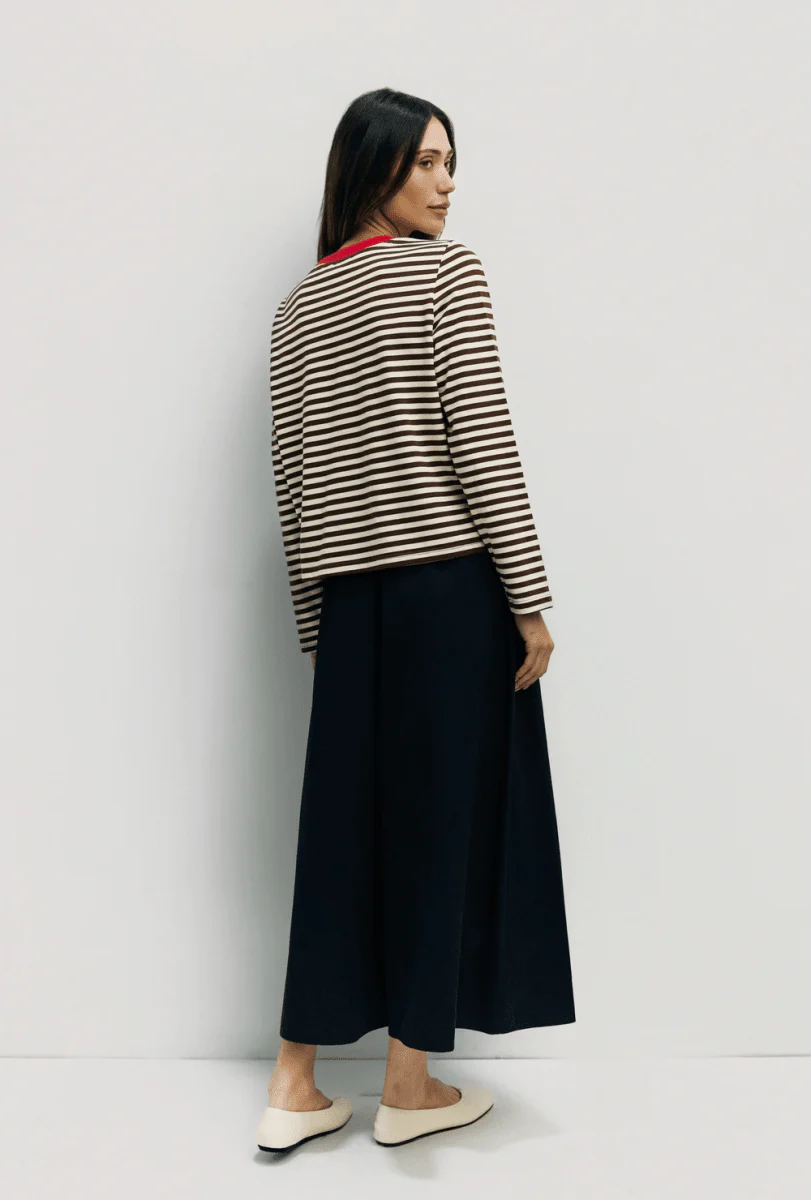 Haut Kathleen Mod Ref Brun et Crème - Image 3