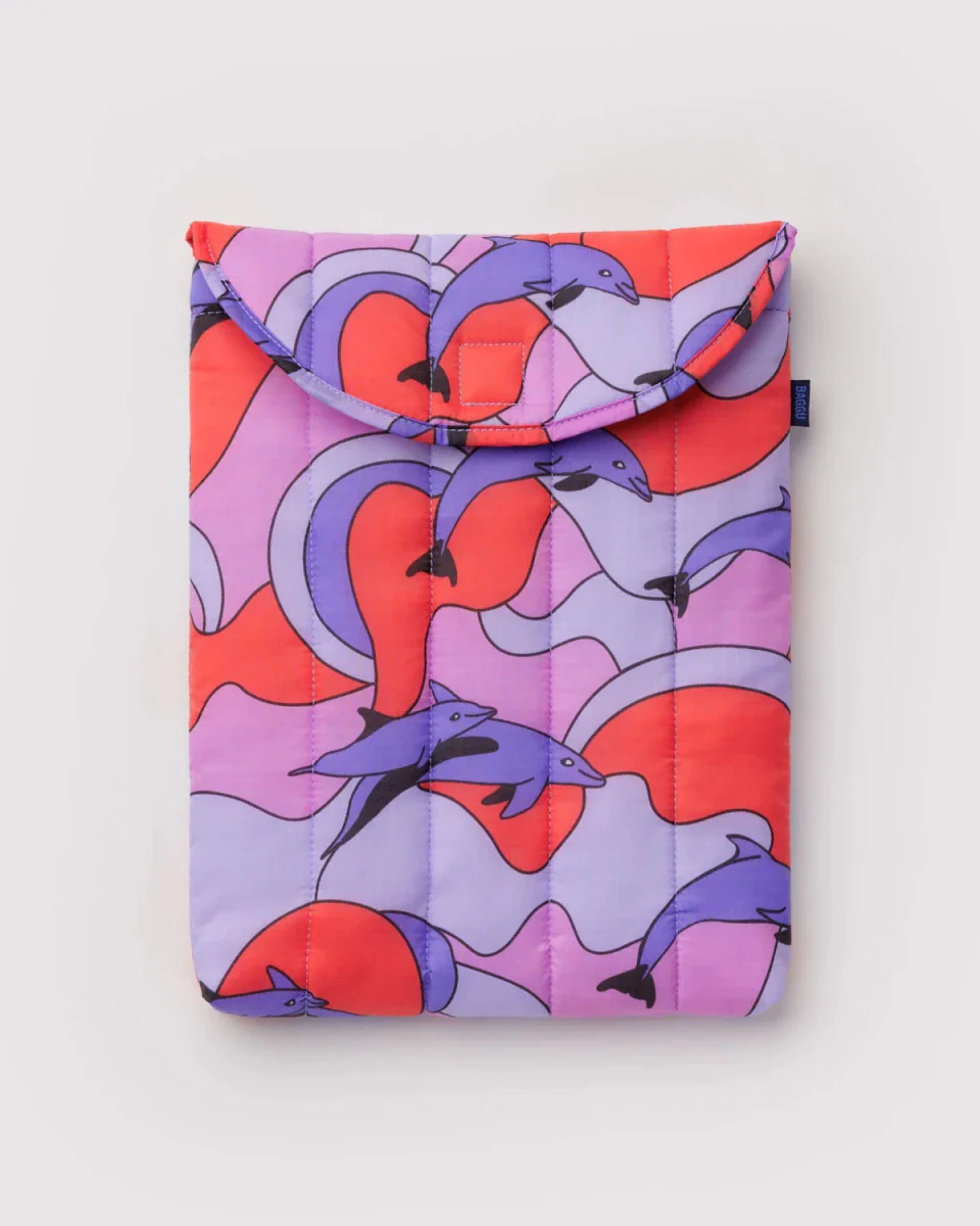 Housse pour ordinateur 13/14po Baggu Dolphins