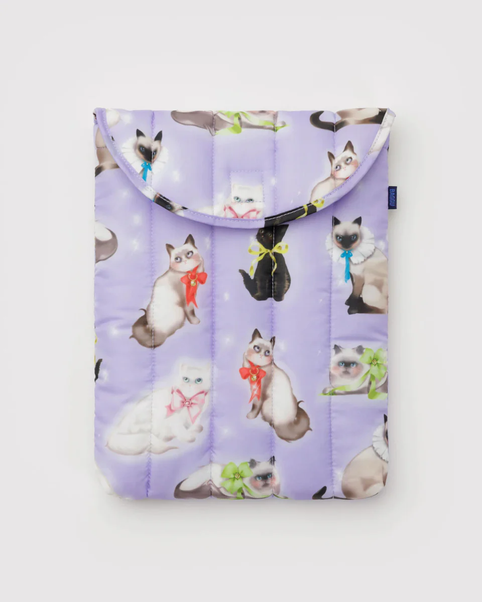 Housse pour ordinateur 13/14po Baggu Fancy Cats