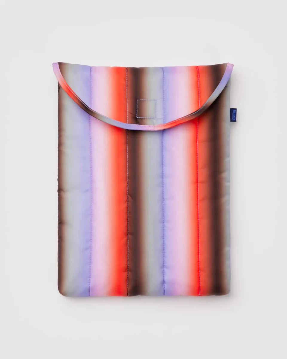 Housse pour ordinateur 13/14po Baggu Gradient Stripe Poppy & Lilac - Image 2