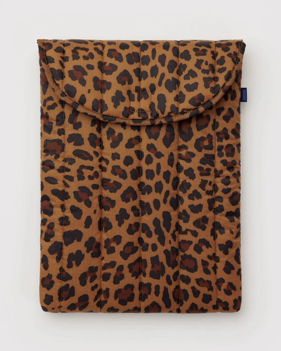 Housse pour ordinateur 16po Baggu Léopard