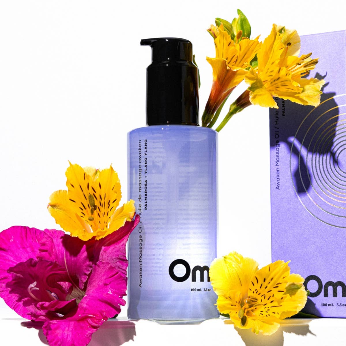 Huile de massage Awaken Palmarosa et Ylang Ylang Om Organics SOLDE - Vente Finale - Image 6
