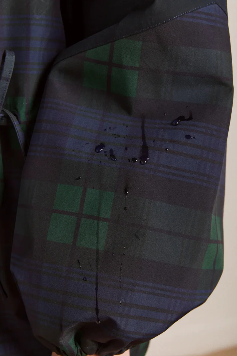 Imperméable Liu Damson Madder Carreaux Marine - Image 6