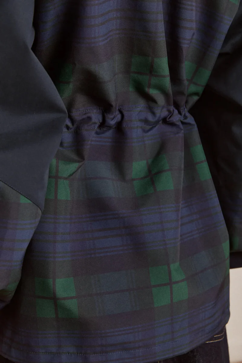 Imperméable Liu Damson Madder Carreaux Marine - Image 7